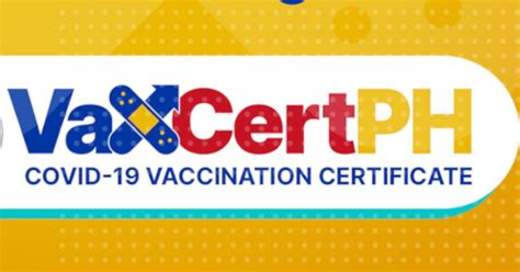 Here’s How to Get Your New VaxCertPH Vaccination .